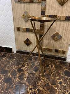 Table basse latérale pliante en laiton pur détachable essayer Offre Spéciale inde Portable - Product Image 6