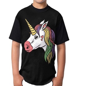 100% coton de qualité supérieure garçons T-Shirt à manches courtes Anti-boulochage pré-lavé respirant tricoté Jersey mignon fantaisie imprimé T-shirt - Product Image 1