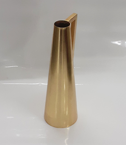 Metal Decorative <b>Vase</b>, Stainless Steel <b>Vase</b>, <b>Gold</b> Flower <b>Vase</b> for Indoor Decoration by Axiom Home Accents - Product Image 2