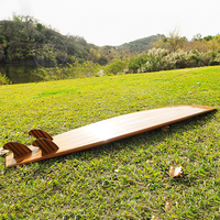 OMH K015 Longboard 276,9 cm en bois de cèdre, planche de paddle gonflable pour lacs et rivières, aventure en plein air ultime, unisexe