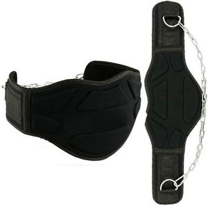 GAF STEEL HEAVY DUTY CÓMODO CINTURÓN DE CADENA DE DIP DE PESO PARA DIPS Y PULL UPS ENVOLTURAS DE GEL CON CADENA - Product Image 1