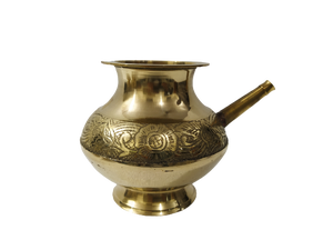 Olla Religiosa de Latón Karva Lota Karwa Chauth - Product Image 2