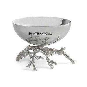 Cuenco de Metal con aspecto recién llegado, accesorios para el hogar, vajilla, cuenco para servir frutas y ensaladas a bajo precio - Product Image 1