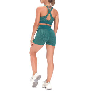 Venta al por mayor por encargo de alta calidad transpirable mejor precio nuevo estilo mejor textura Sujetador deportivo - Product Image 3