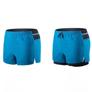 Pantalones Cortos Deportivos MESS SPORTS, Estilo Único, Casuales, para Gimnasio, Correr, Secado Rápido, Lona, SPANDEX/POLIÉSTER - Product Image 1