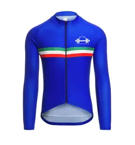 Veste de cyclisme réfléchissante imperméable personnalisée en gros pour hommes, vêtements d'extérieur de vélo coupe-vent respirants, fabricant OEM - Product Image 1