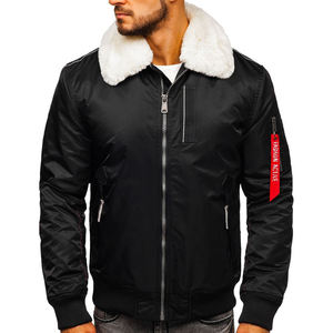 Blouson personnalisé Doublure en satin Broderie Letterman Personnalisé Vente en gros Décontracté Patchwork Cuir Blousons universitaire en satin pour hommes - Product Image 3