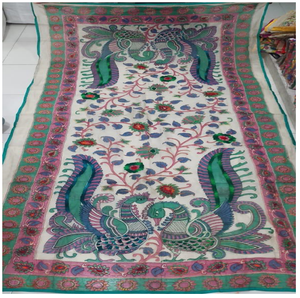 Écharpe en viscose imprimée de style vintage de haute qualité pour femmes avec un tissu doux et confortable et élégant - Product Image 3