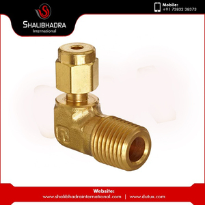 Raccord de tuyau coudé en laiton 90 personnalisé de l'Inde filetage NPT différentes tailles 10mm 12mm 14mm 30mm 50mm techniques de coulée - Product Image 4