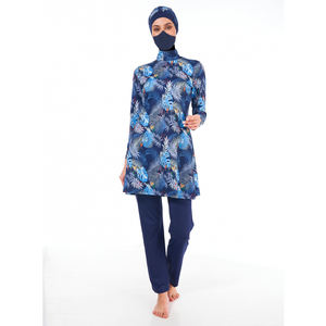 Maillots de bain imprimés sur tout le design personnalisé à la mode vêtements de plage pour femmes musulmanes maillot de bain tissu imperméable femmes - Product Image 1