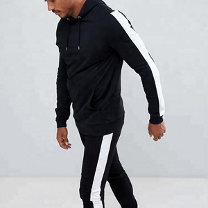 Conjuntos Deportivos Personalizados 2023 para Hombre, Alta Calidad, 100% Algodón, Cómodos, para Correr, Entrenar, con Bolsillo con Cremallera, Tallas Grandes, con Logotipo - Product Image 4
