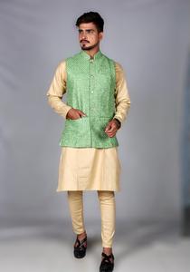 ขายร้อนผู้ชายสไตล์การออกแบบ Kurta ดั้งเดิมปัญจาบสำหรับประเทศในเอเชียใต้จากบังคลาเทศ2021 - Product Image 2