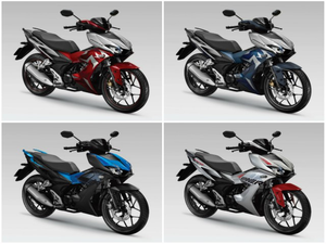 Hecho en Vietnam, motocicleta de carreras, 150cc ( Hondav win-ner X full LED), rojo, plateado y negro - Product Image 2