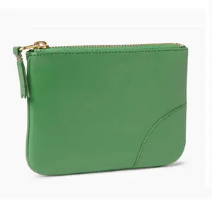 New Design Genuine Leather Mini Coin <b>case</b> with Zip Closure <b>Small</b> Coin <b>case</b> - Product Image 1