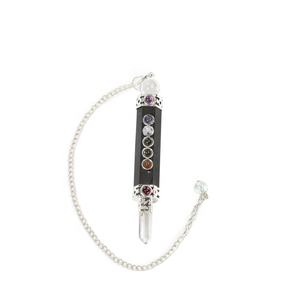 Péndulos facetados de Chakra 6, el más vendido, comprar péndulos de Chakra de la India - Product Image 3