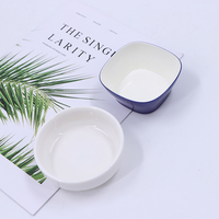 Ensemble de vaisselle en porcelaine blanche réutilisable personnalisée Airline Bol en céramique