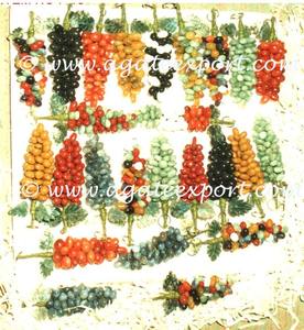 งานฝีมือหินคริสตัลหินกึ่งมีค่าสำหรับตกแต่งงานหัตถกรรมหินอาเกตผสม - Product Image 2