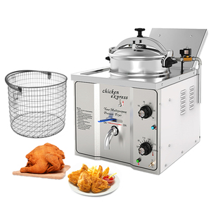 Freidoras-olla eléctrica CE para freidora de pollos, máquina para freír kfc, pequeña, a presión, para restaurante - Product Image 6