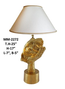 Lámpara de latón VINTAGE de estilo único para decoración del hogar, lámpara de mesa de alta calidad - Product Image 6