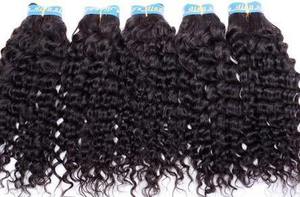 Vietnamien cheveux humains extension de tissage court jerry curl coiffures machine trame cheveux vierges - Product Image 3