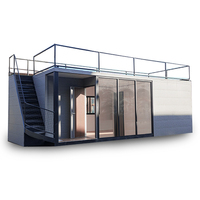 Maison de conteneur de chambre à coucher à faible coût Maisons préfabriquées de luxe imperméables personnalisées