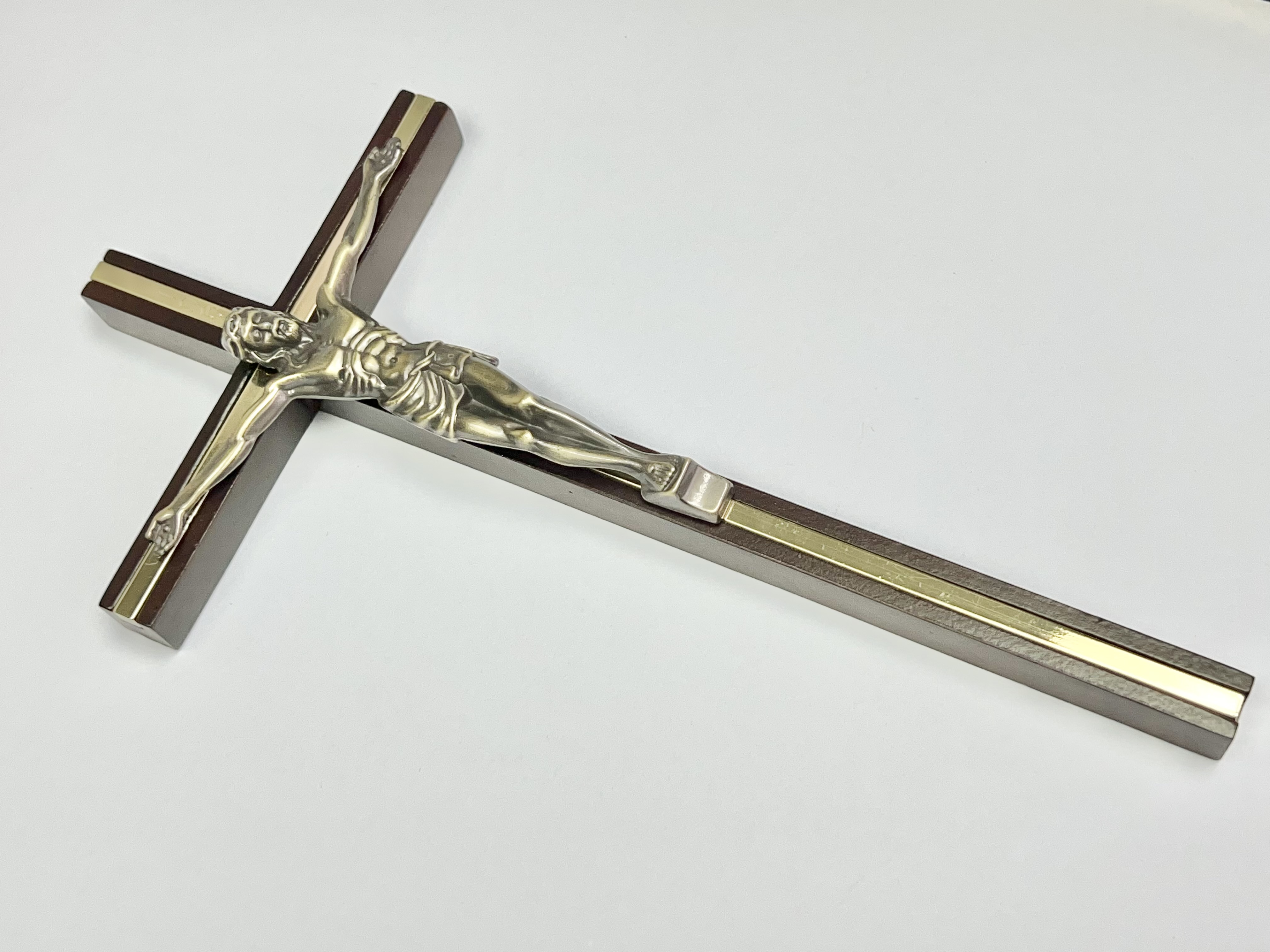 十字架 木製十字架 イエス キリスト 吊り下げ式 宗教的 感動的な INRI