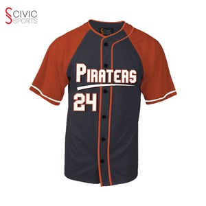 Camisetas de béisbol personalizadas directas de fábrica, conjuntos de uniformes lisos, personalizables, de alta calidad, duraderos, ropa de equipo - Product Image 1