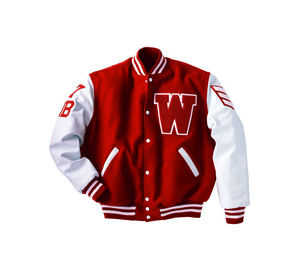 Veste universitaire personnalisée OEM pour hommes Manteau en toile de grande taille avec patchs de broderie Street Style Baseball High Street Winter Use - Product Image 5