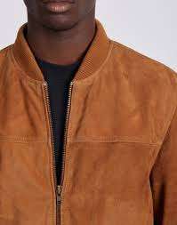 Vestes bomber matelassées en daim pour homme et femme, de qualité supérieure, coupe-vent, col et ourlet côtelés, prix bas, service OEM - Product Image 6