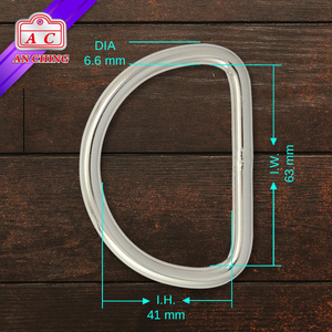Tùy Chỉnh Heavy Duty Kim Loại D <span class=keywords><strong>Ring</strong></span> Cho Tải Nặng - Product Image 3