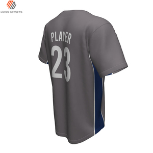 Nouveau maillot de baseball sublimé de haute qualité, design personnalisé, style maillot d'entraînement sportif pour hommes et femmes, uniforme de gros - Product Image 3