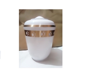 ALUMINIUM <b>BLACK</b> TEA LIGHT <b>HEART</b> ENGRAVED AMERICAN STYLE CREMATION URN FUNERAL SUPPLIES BRASSWORLD INDIA - Product Image 2