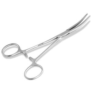 Pinzas Hemostáticas Curvas Kelly de 14 cm, Instrumento Quirúrgico Médico Recto, Acero Inoxidable de Alta Calidad, Precio de Fábrica INNOVAMED - Product Image 1