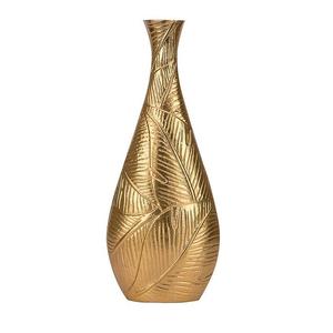 Jarrón de Flores de Metal de Diseño Artesanal, Elegante Estilo Indio, Centro de Mesa, Maceta de Piso para Bodas, Decoración Única, DISEÑOS ELEGANTES MV 156 Alto - Product Image 1