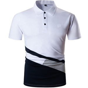 Polo de Golf con logotipo personalizado para hombre, camisa de Golf con impresión por sublimación, informal, de manga corta, talla grande, OEM, 100% algodón - Product Image 1