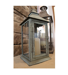 Nouvel arrivage de bougeoir rond pour l'extérieur Lanterne faite à la main style classique en acier inoxydable verre décoration de la maison - Product Image 2