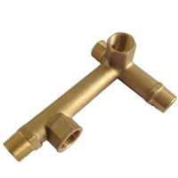 Raccord rapide OEM personnalisé sans plomb 1/2" BSP en laiton à 5 voies pour pompe à eau, connecteur, joint, union, coupleur, raccords de plomberie