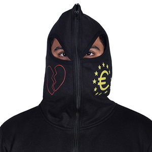 Sweat à capuche pour hommes, tee-shirt masculin avec fermeture éclair, personnalisé, décontracté, vêtements d'hiver, demi-fermeture éclair, collection - Product Image 5