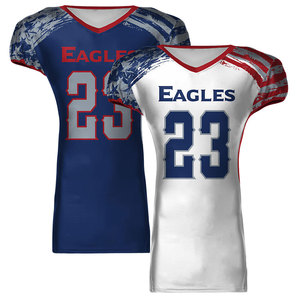 Uniforme de fútbol americano de spandex hecho a medida al por mayor OEM, uniforme de fútbol americano de la mejor calidad - Product Image 5
