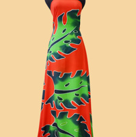 Sarongs de rayón para la playa, Batik de Bali, productos de la mejor calidad, flor pintada a mano