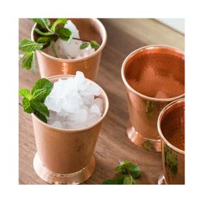 Haute qualité 400ml cuivre plaqué Mojito menthe Julep tasse conception supérieure pour les fêtes indien grossiste produit métallique - Product Image 6