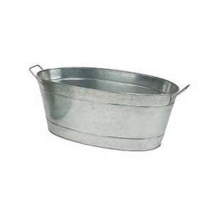 CUBO DECORATIVO METÁLICO GALVANIZADO PARA EL HOGAR, PRECIO DE FÁBRICA, CUBO VINTAGE, NUEVO ESTILO DE ALMACENAMIENTO, CUBO GALVANIZADO - Product Image 5