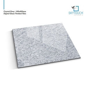 Carrelage de sol de salon en marbre gris mat, 600x600, Double charge, antidérapant, pour salle de bains et maison - Product Image 2