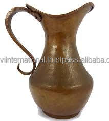 Hammered Copper <b>Pitcher</b> Jug - Product Image 3