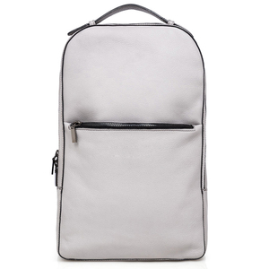 Sac à dos pour ordinateur portable en cuir véritable blanc de qualité supérieure pour femme, motif léopard, bandoulière arquée, idéal pour l'extérieur - Product Image 5