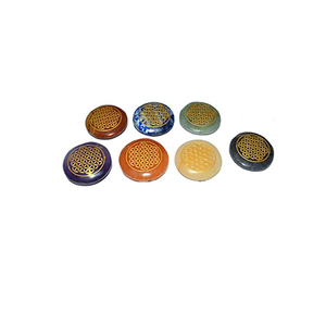 ชุดหินจักระ7ชิ้นแบบกำหนดเองซื้อชุดแผ่นจักระธรรมชาติบำบัด - Product Image 1