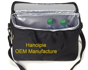 Hanoipie Vietnam Sac isotherme Refroidisseur de vin portable et sac à lunch avec logo personnalisé pour le stockage des aliments et des boissons - Product Image 1