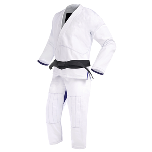 Jiu Jitsu ชุดเครื่องแบบผ้าสำลี100%,ชุดกิโมโน Jiu Jitsu ทำจากผ้าคอตตอน - Product Image 2