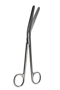 FERGUSSON 16cm Ciseaux manuels coudés en acier inoxydable Base de conception plate pour instruments chirurgicaux - Product Image 4