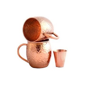 Vasos de cobre decorativos para el hogar, vasos de cobre aptos para el hogar, restaurantes y fiestas - Product Image 4